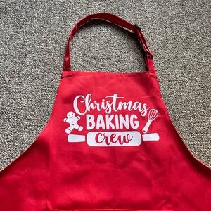 Christmas baking crew apron